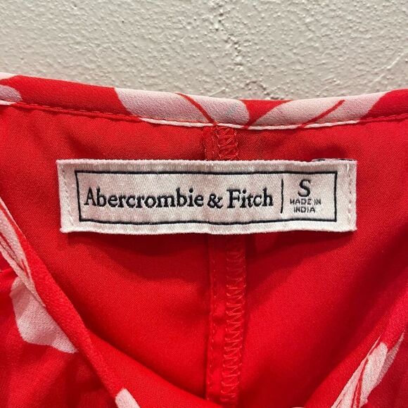 Abercrombie & Fitch Off the Shoulder Floral Dress - Size: Small - Picture 4 of 8
